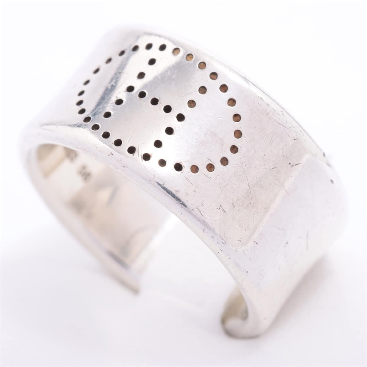 Hermès Eclipse Ruban rings 56 925 13.5g Silver