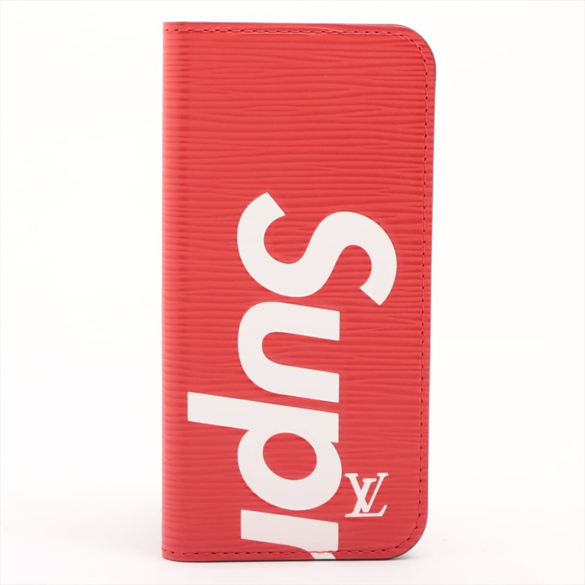 Louis Vuitton × Supreme Epi Folio M67757 Leather Mobile phone case Red BC2107 iPhone7
