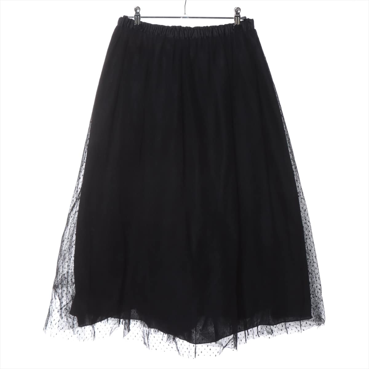 Christian Dior Cotton & nylon Skirt 12+ Ladies' Black  OWBM11SKT1