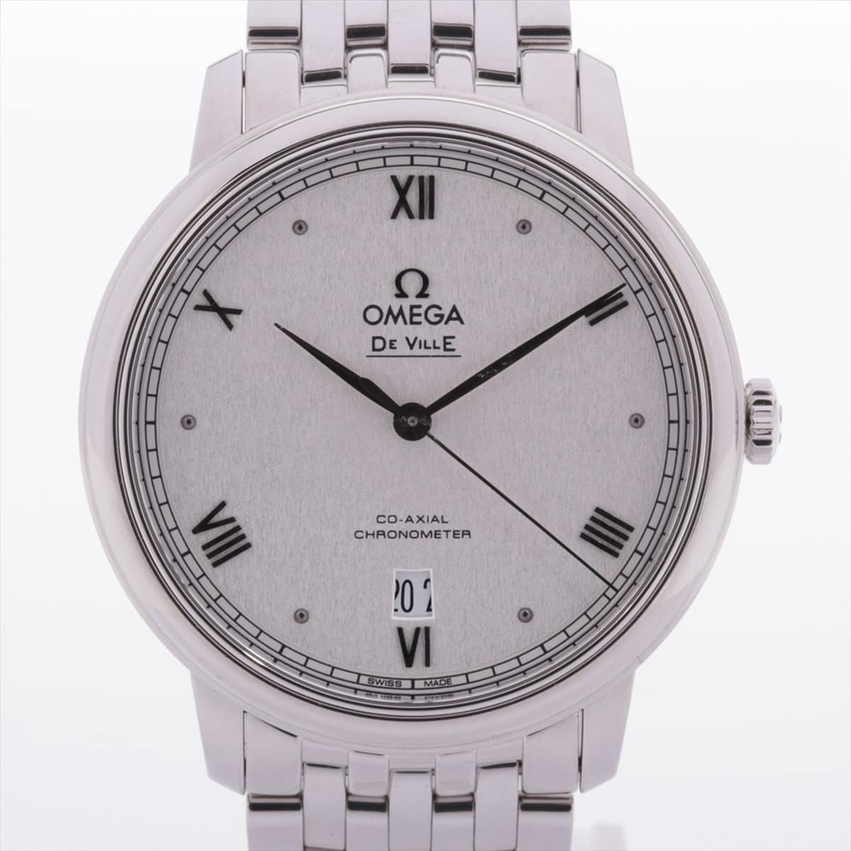 Omega Devil Prestige Coaxial 424.10.40.20.02.007  SS AT Silver-Face Extra-Link3
