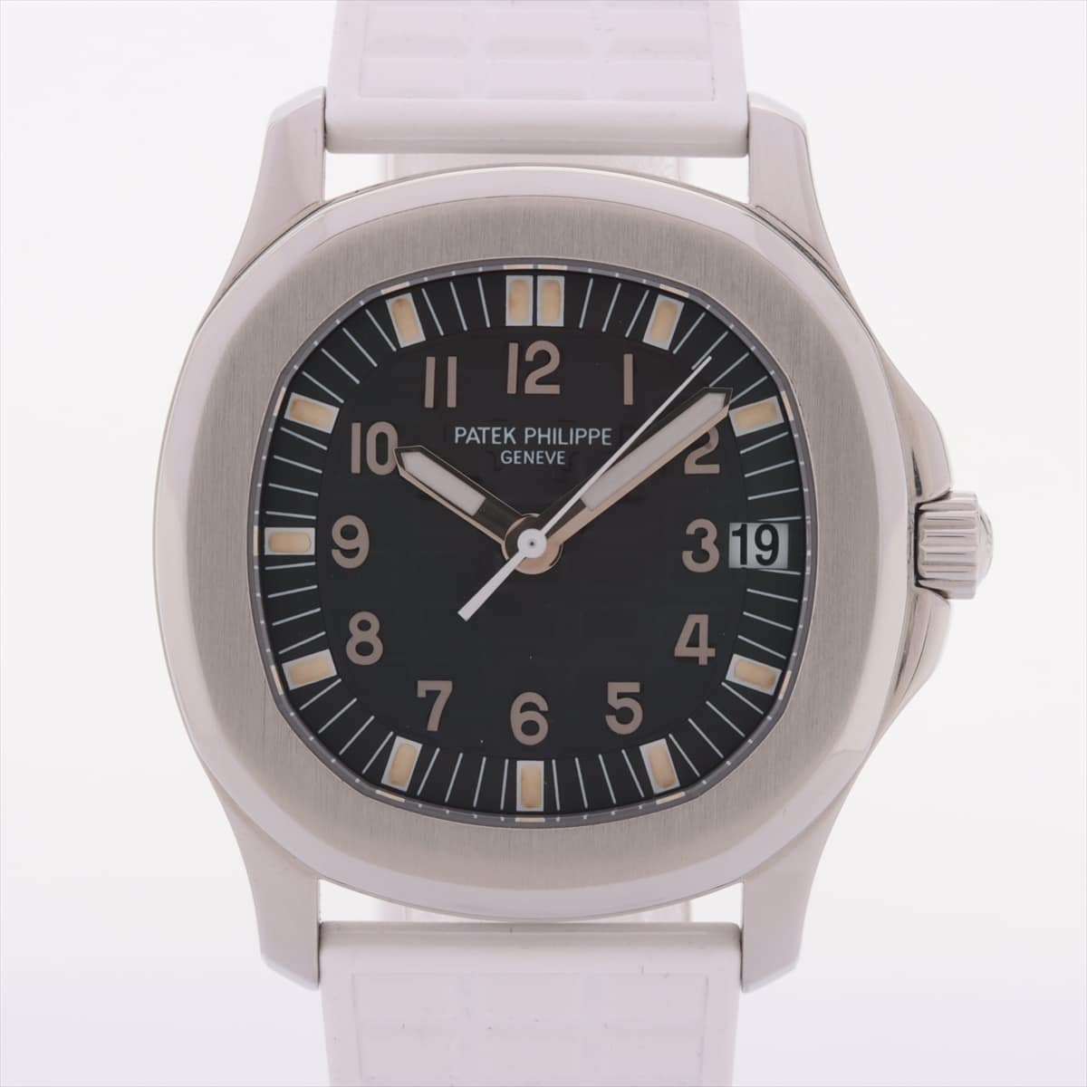 Patek Philippe Aquanaut Medium 5066A-001 SS & Rubber AT Black-Face Missing pillow in the box