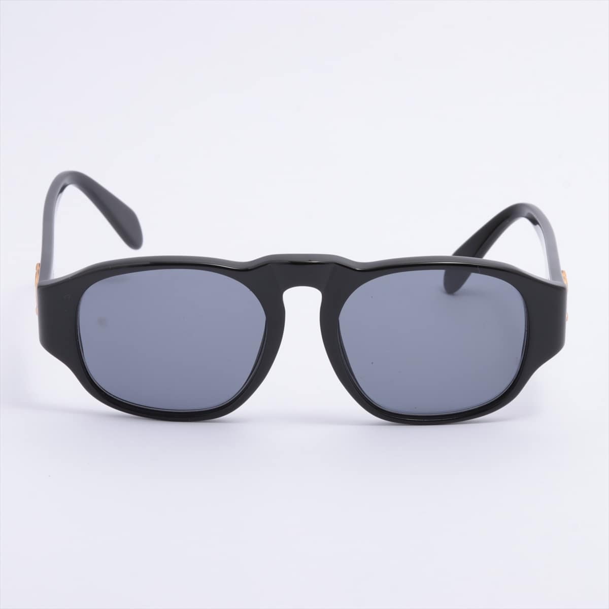 Chanel 01452 94305 Coco Mark Sunglasses GP x plastic Black×Gold