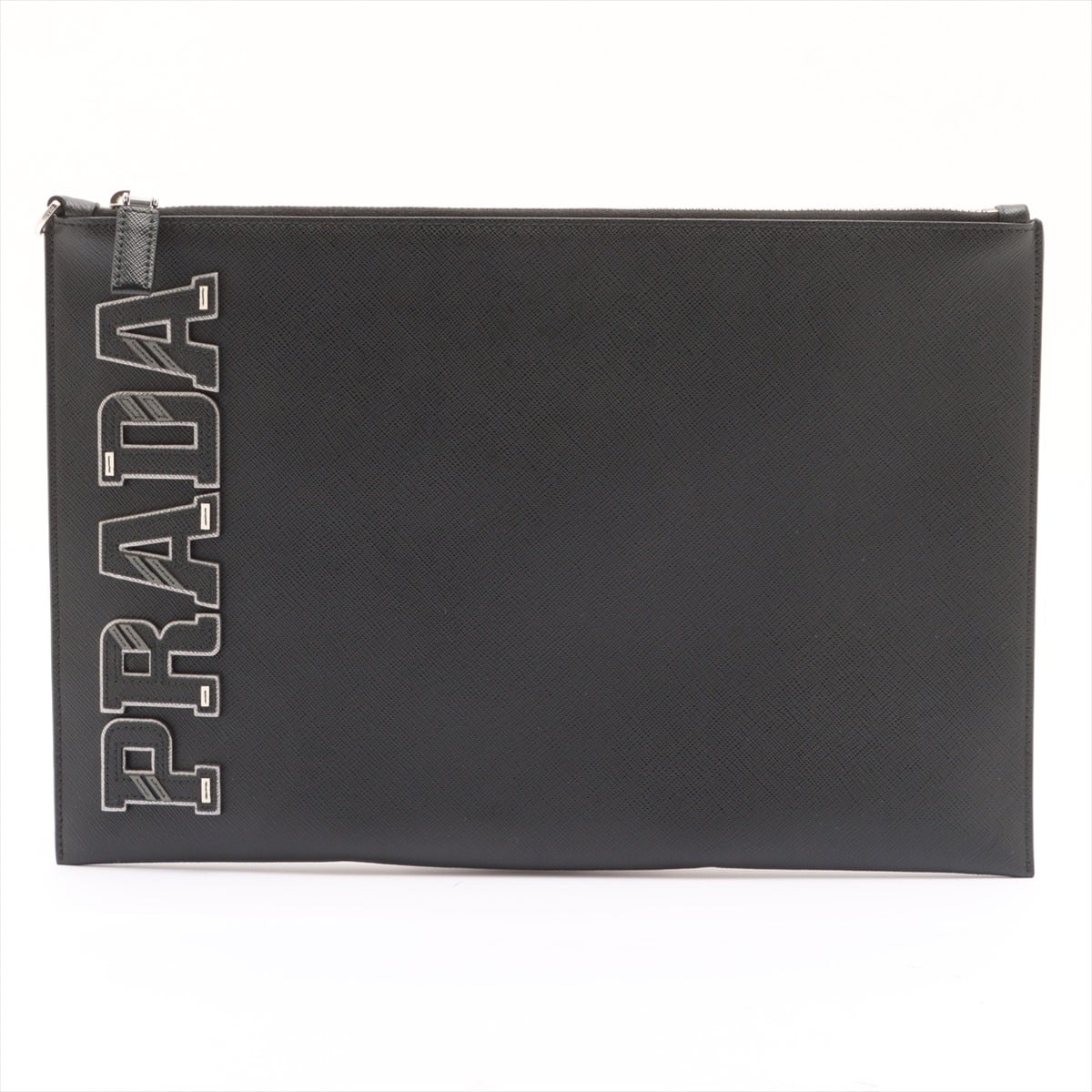 Prada Saffiano Clutch bag Black 2NG001