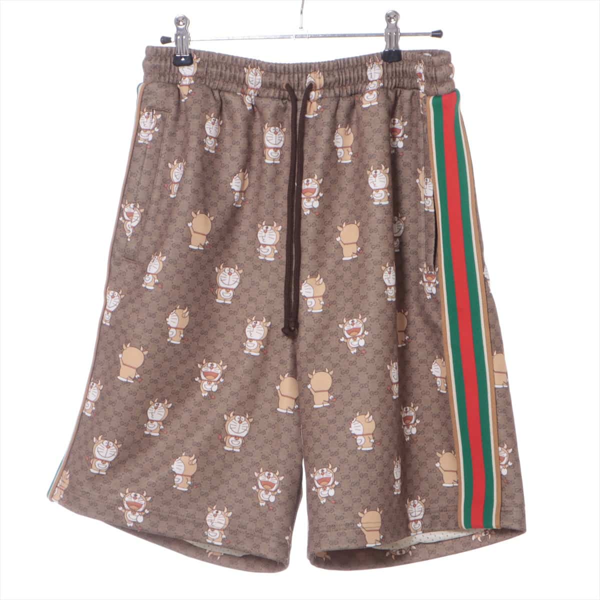 Gucci x Doraemon 21SS Cotton & Polyester Short pants XS Men's Beige  654940