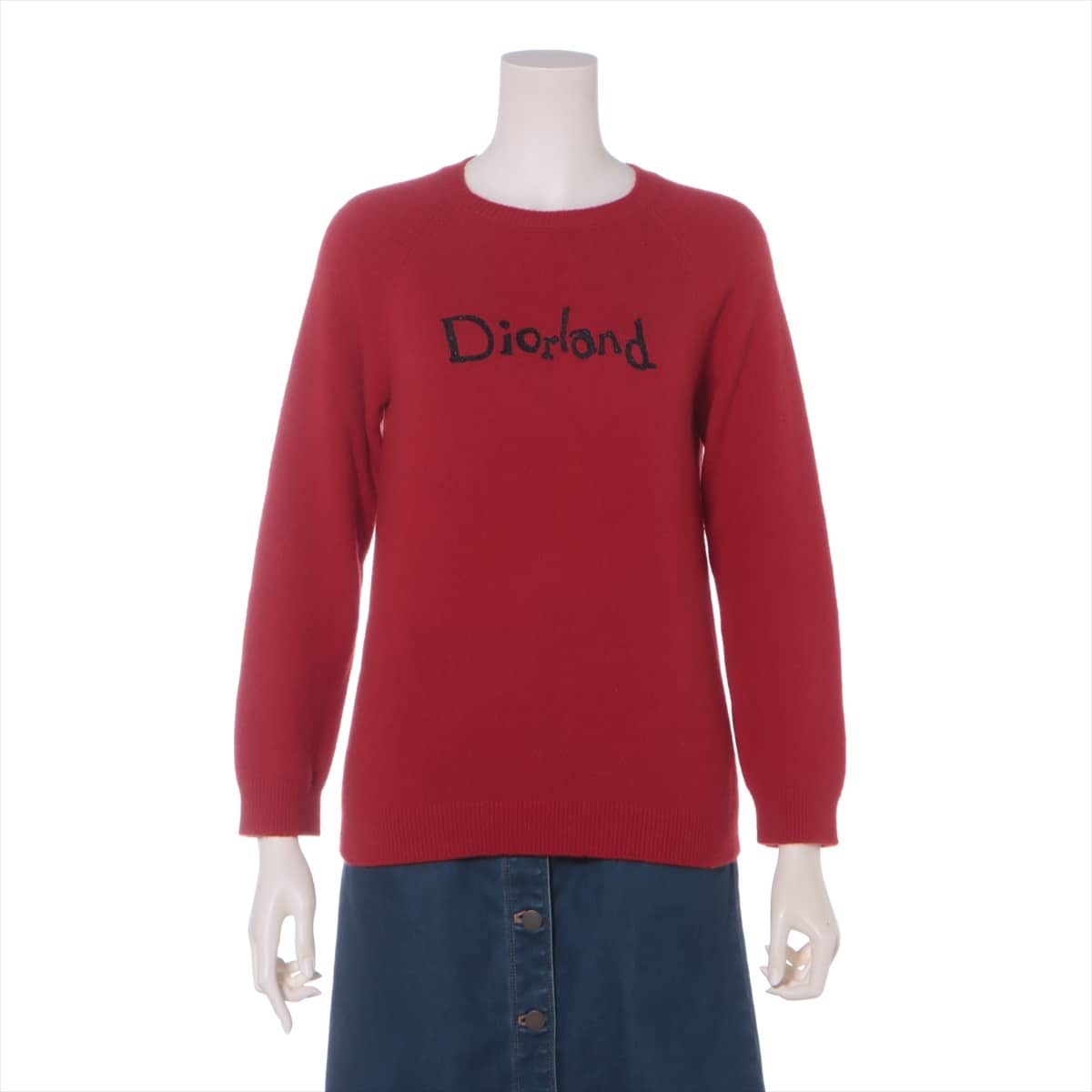 Christian Dior 20SS Wool Knit 12＋ Kids Red  Diorland