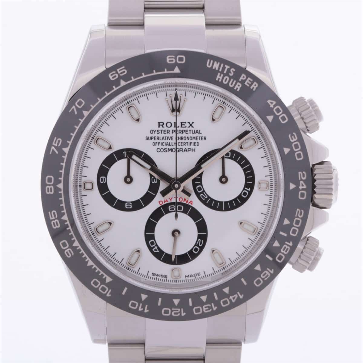 Rolex Cosmograph Daytona 116500LN SS AT White-Face