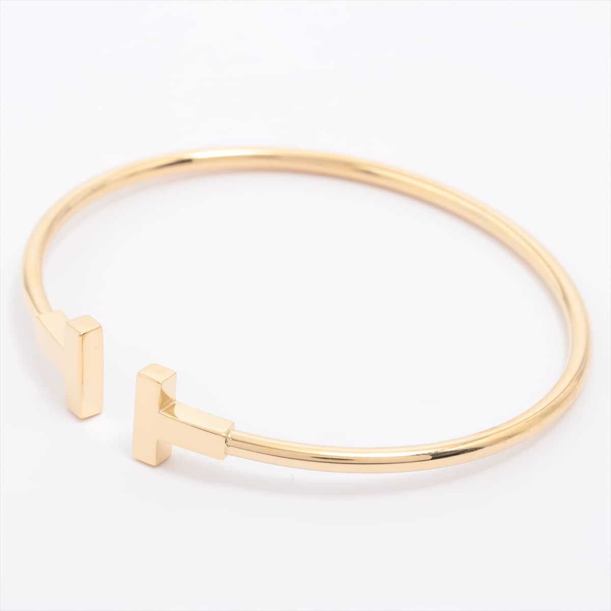 Tiffany T Wire Bracelet 750(YG) 9.3g