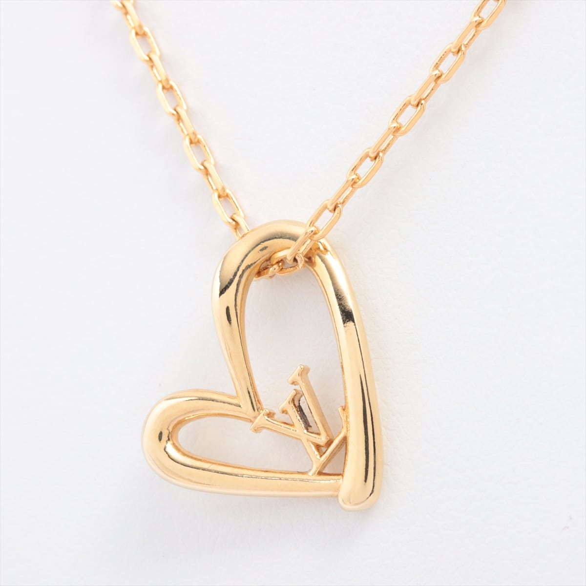 Louis Vuitton M00465 Necklace Collier hearts Foreign love VA1211 Necklace GP Gold