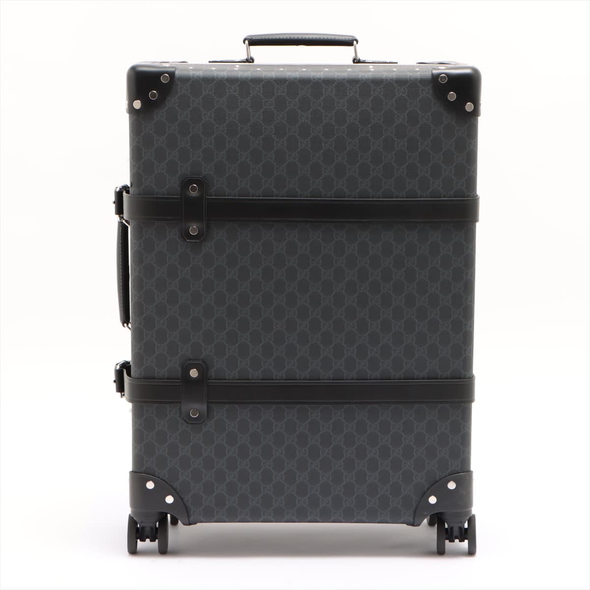 GUCCI × GLOBE-TROTTER GG Supreme Carry case Black 533620 Keys x 2
