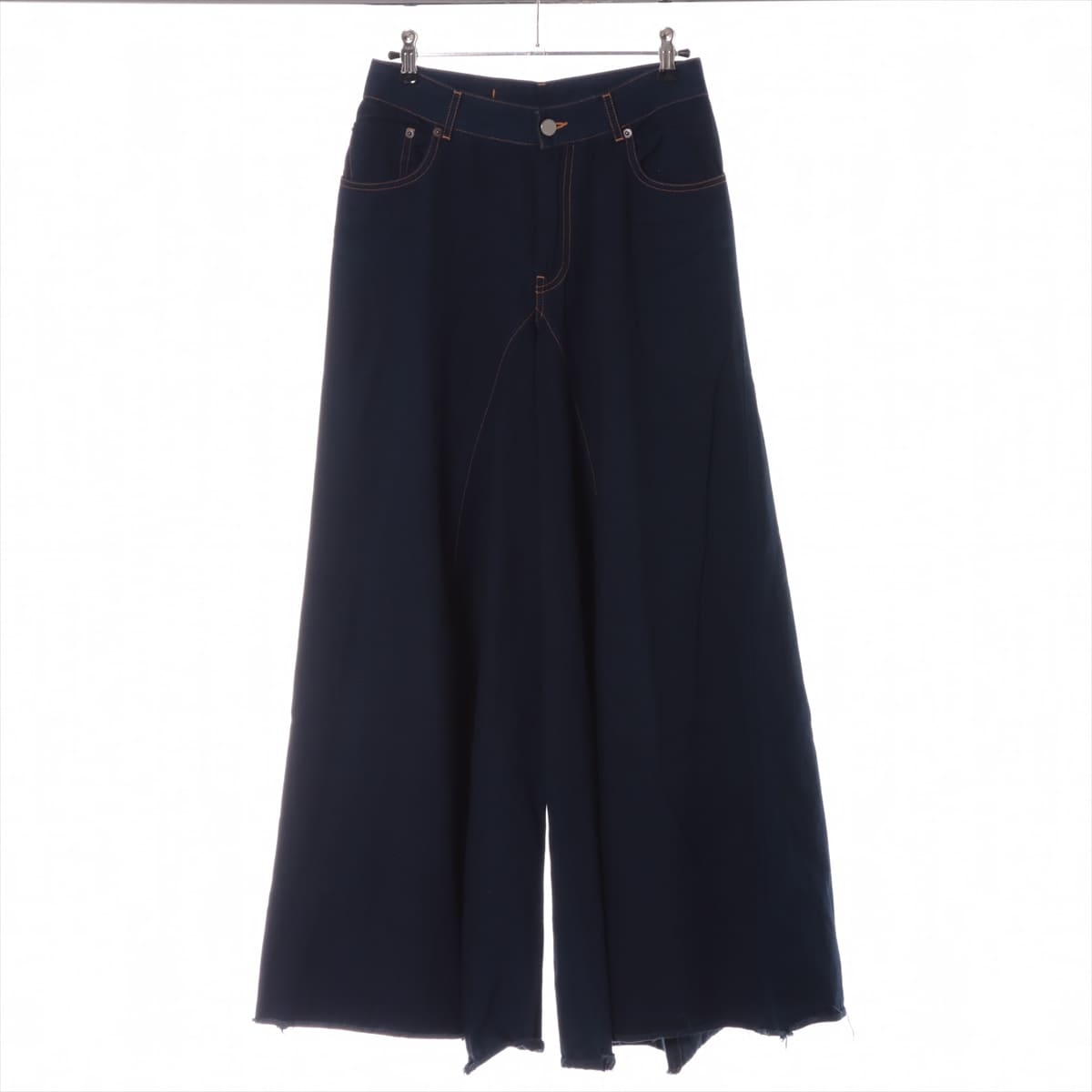 MM6 17SS Cotton Denim pants 36 Ladies' Navy blue  cutoff