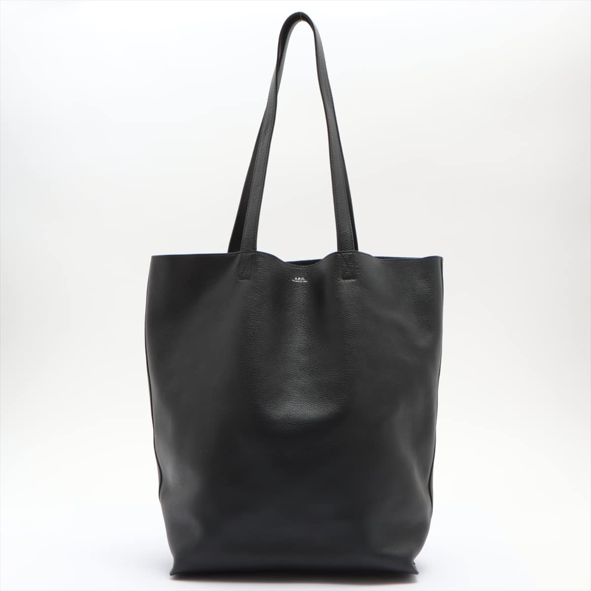 A.P.C. Leather Tote bag Black