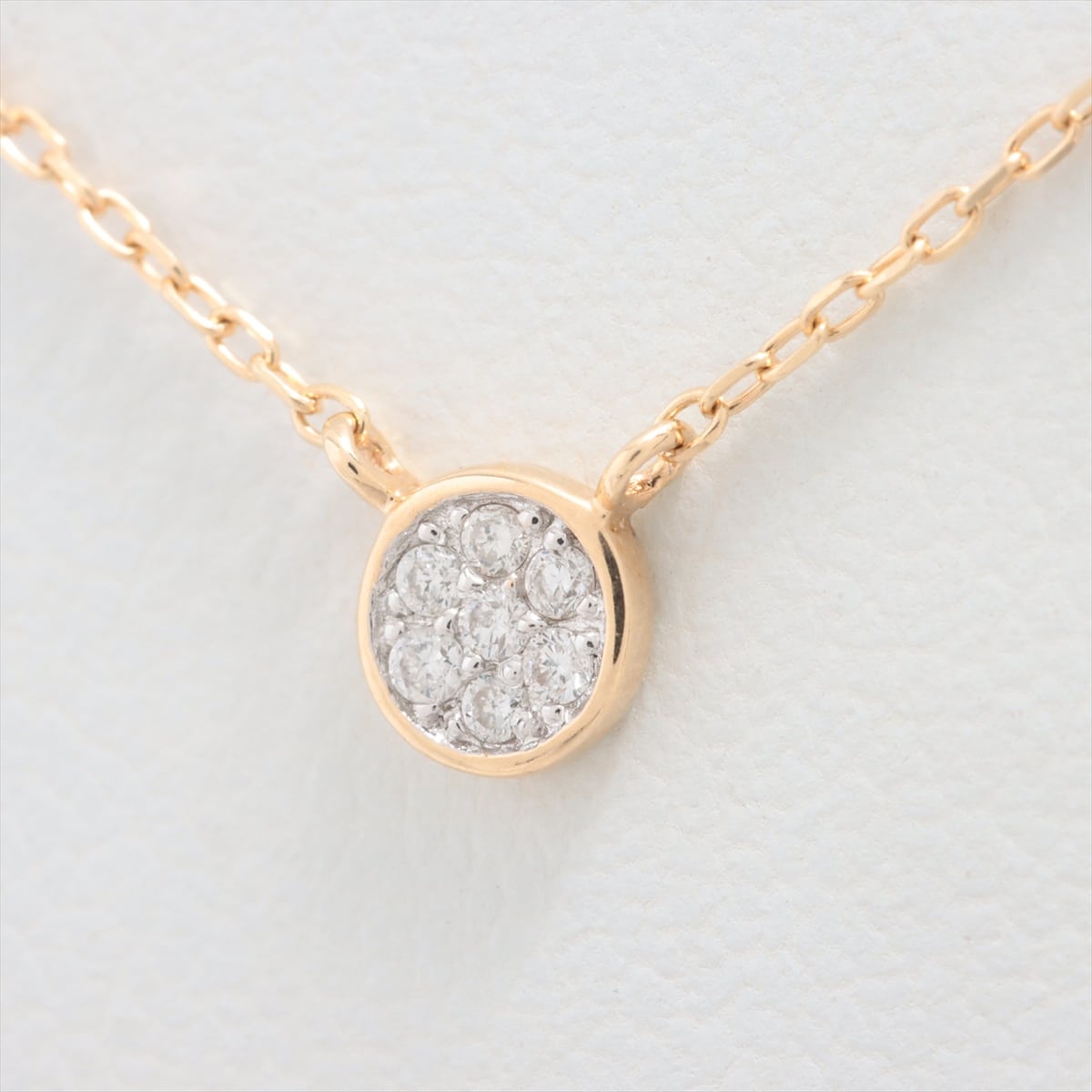 Ete diamond Necklace K10(YG) 0.9g 0.02