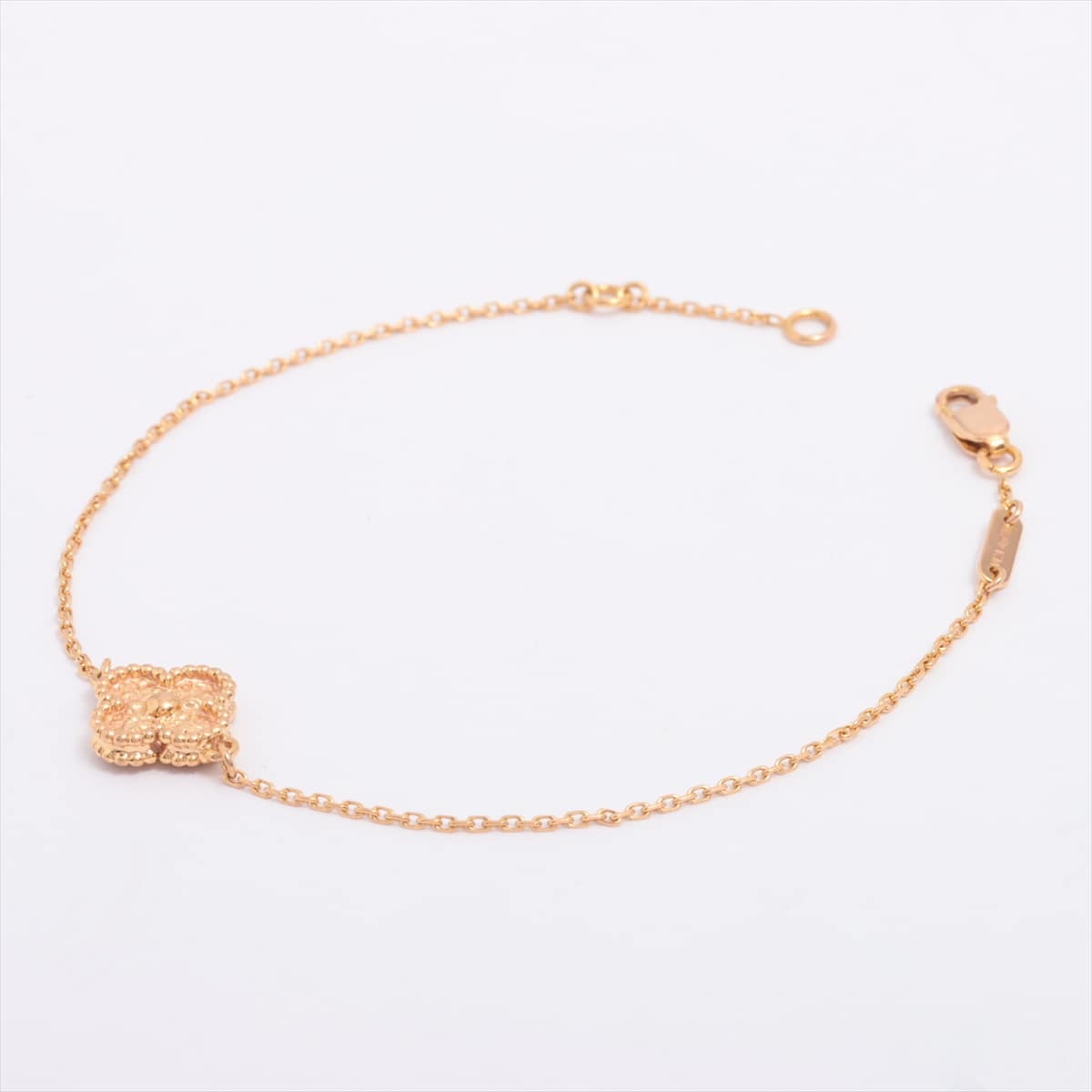 Van Cleef & Arpels Sweet Alhambra Bracelet 750(PG) 2.5g