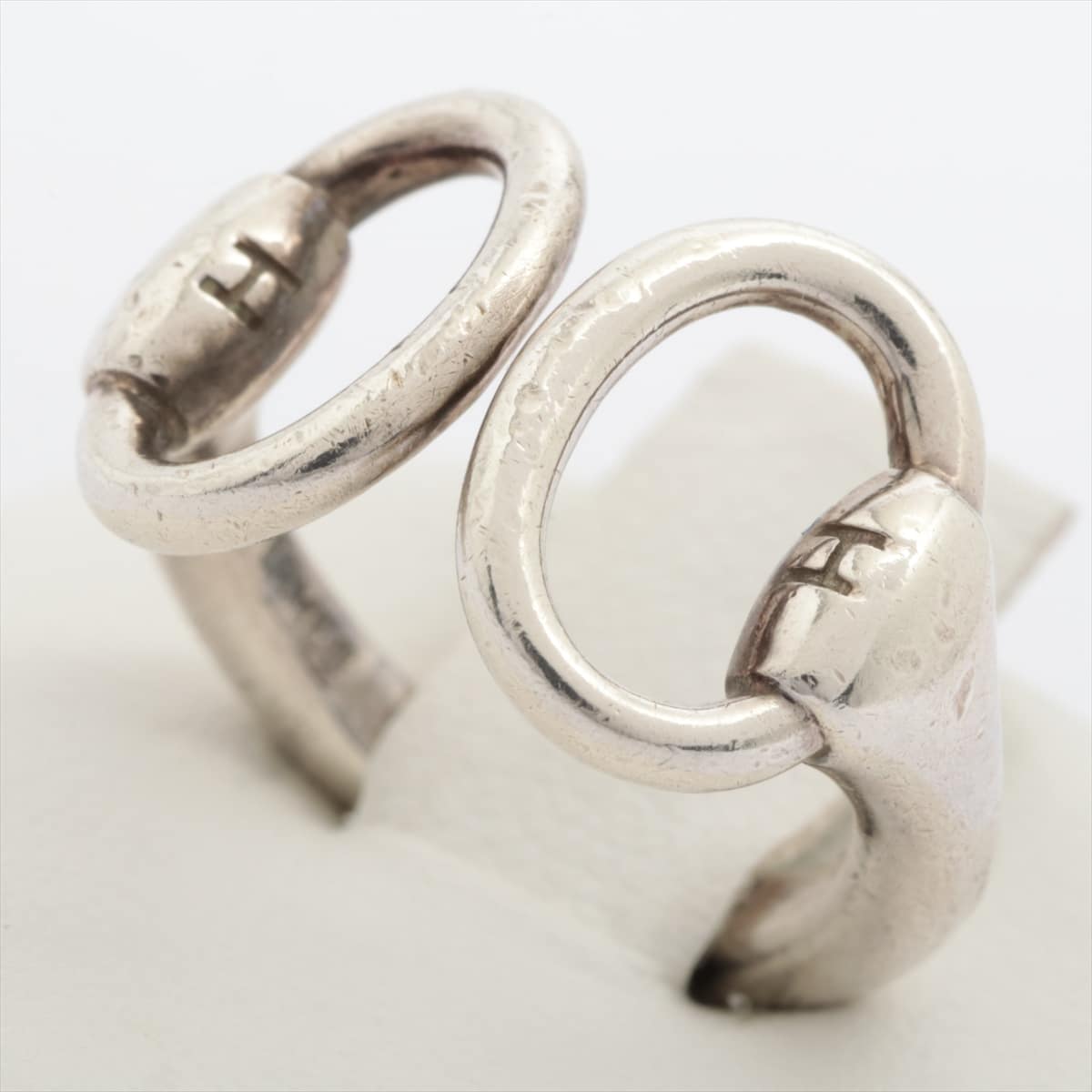 Hermès 1970s Nausicaa rings 925 5.3g Silver