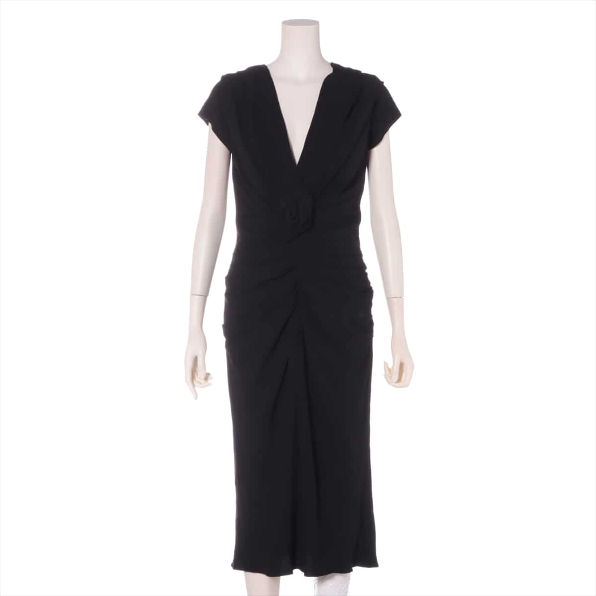 Christian Dior 08 Acetate robes 42 Ladies' Black  8A21606B1500