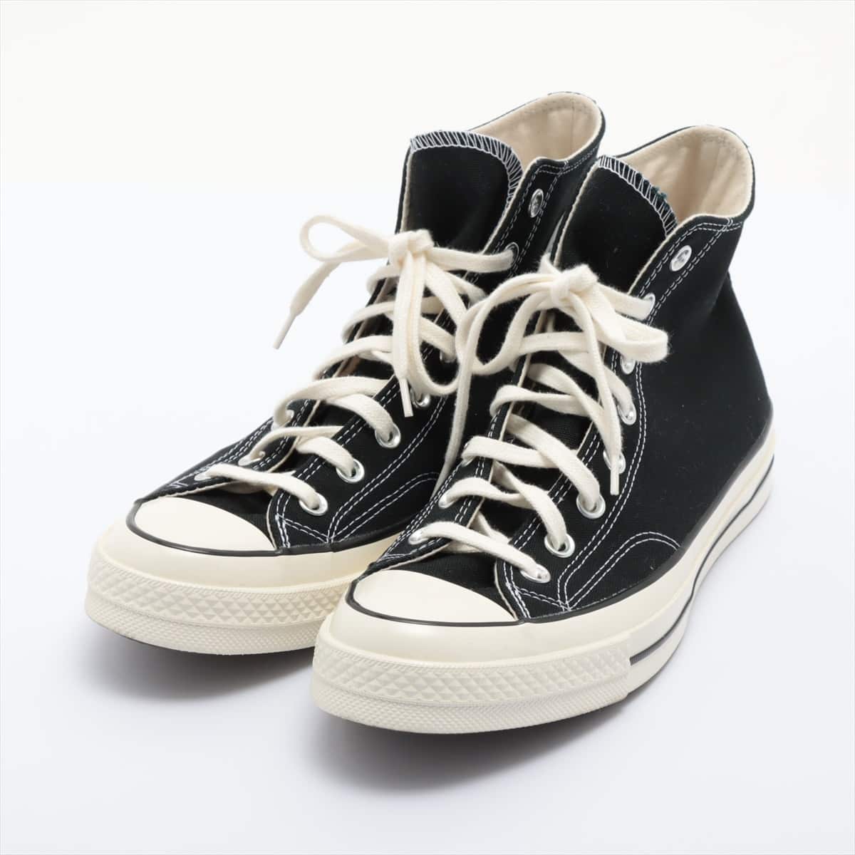 Converse All Stars Canvas & leather High-top Sneakers 27.0cm Men's Black Chuck Taylor