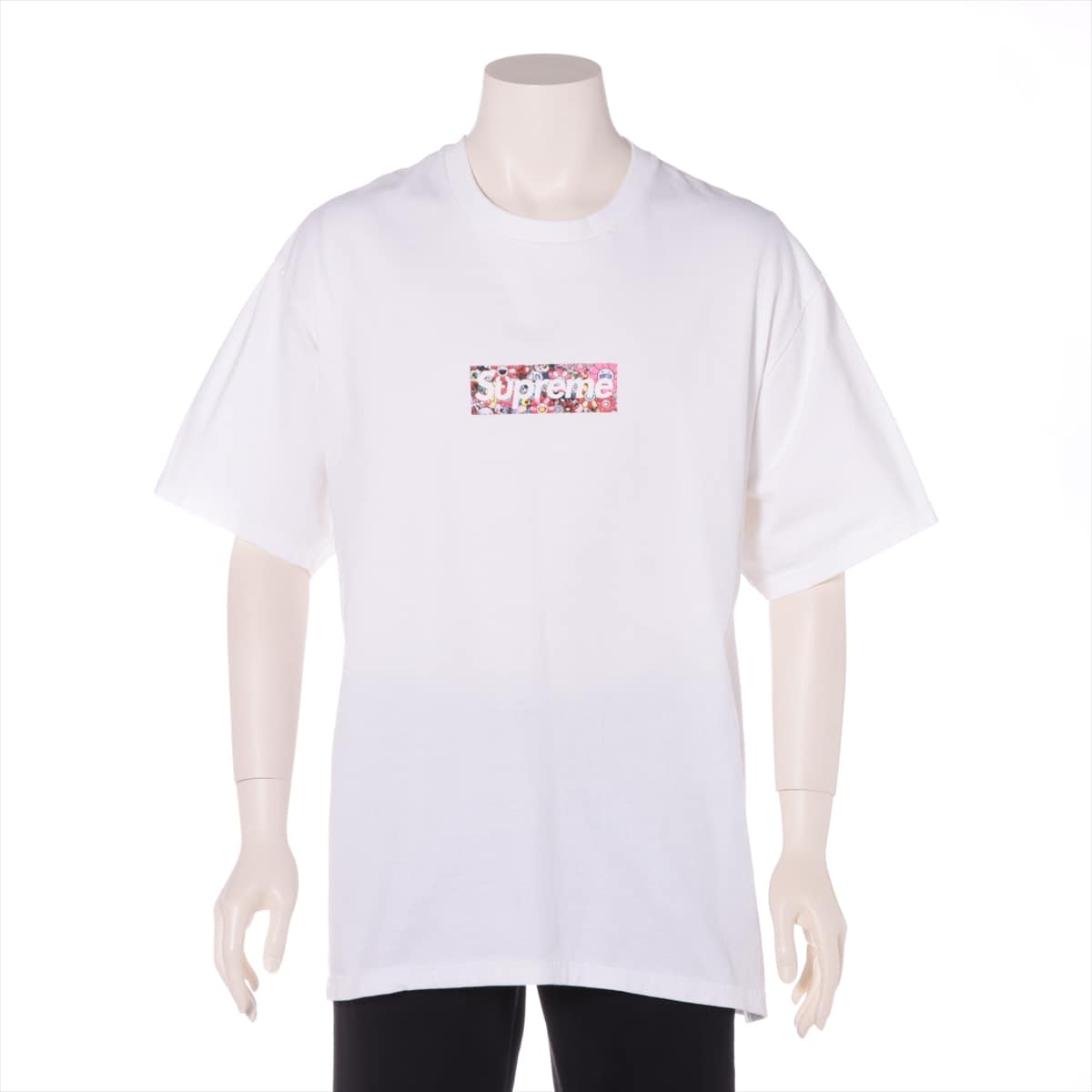 Supreme x Murakami Takashi 20SS Cotton T-shirt XL Men's White  Box logo