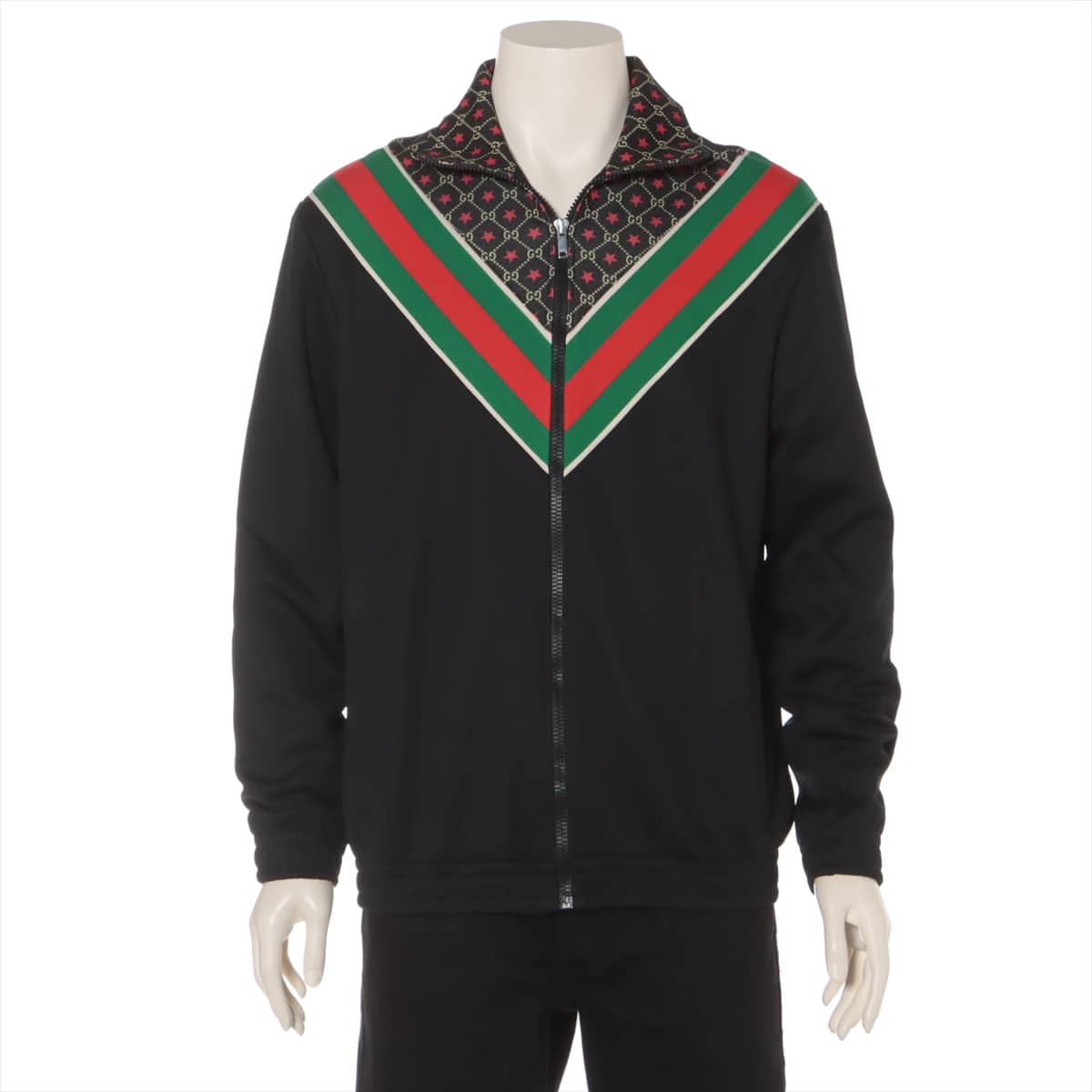 Gucci GG Star Cotton & Polyester Sweatsuit XS Men's Black  575734