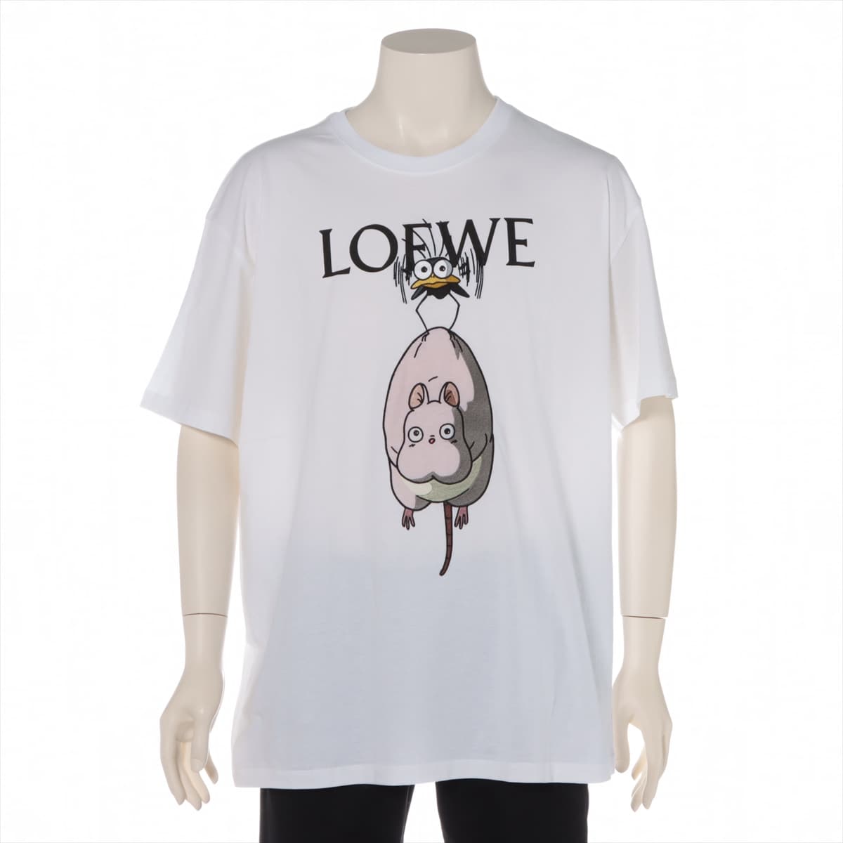 Loewe x Spirited Away Cotton T-shirt XL Men's White