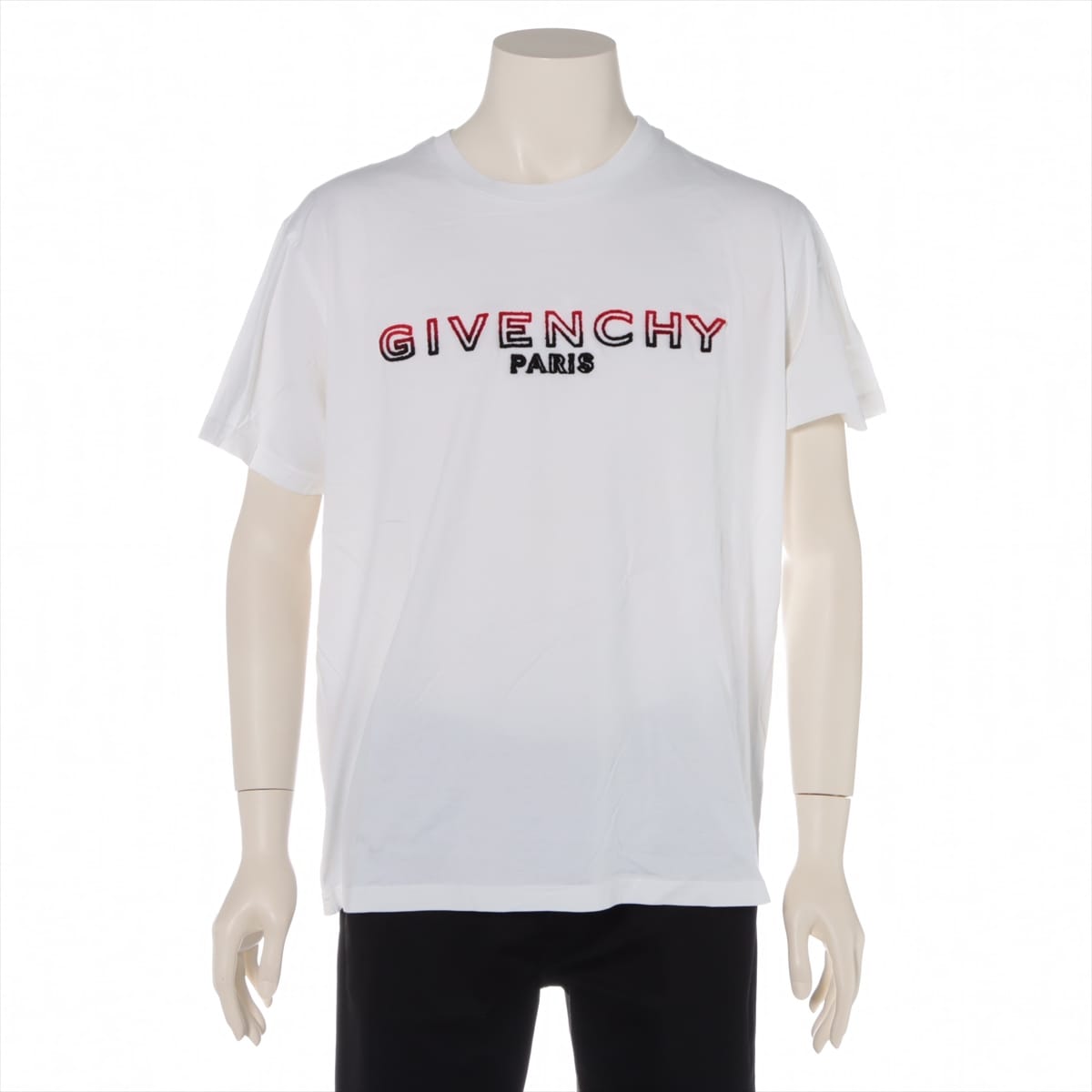 Givenchy 20SS Cotton & Polyester T-shirt M Men's White  BM70UY3002