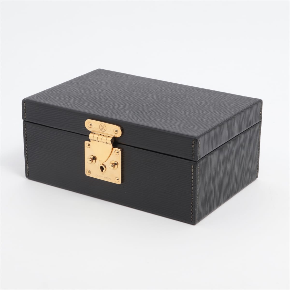 Louis Vuitton Jewelry case PVC & leather Black