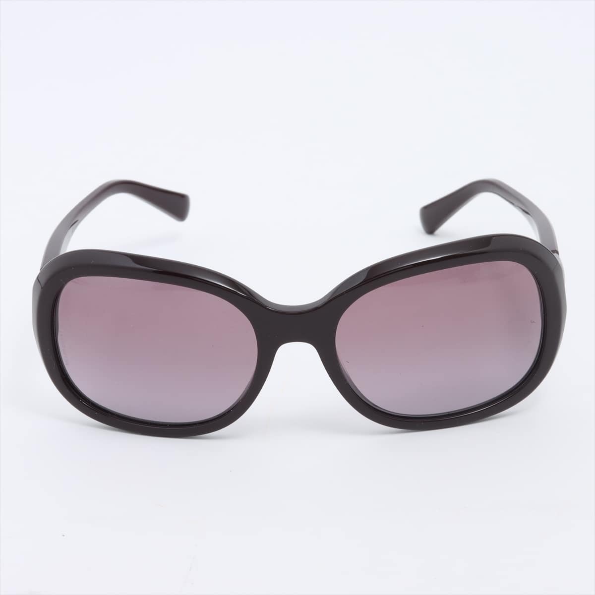 Chanel 5286-A Coco Mark Sunglasses Plastic Purple