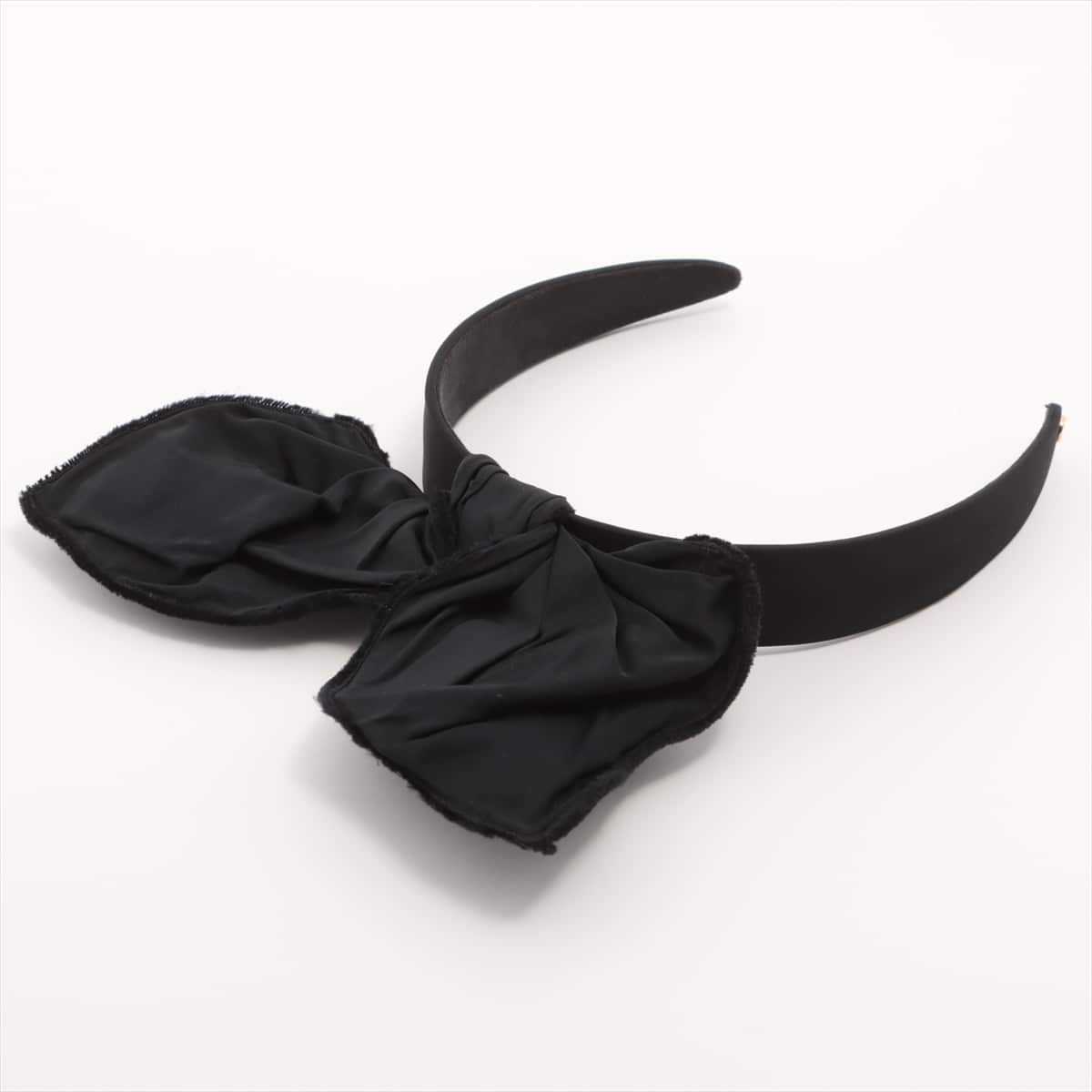 Louis Vuitton Headband Silk Black