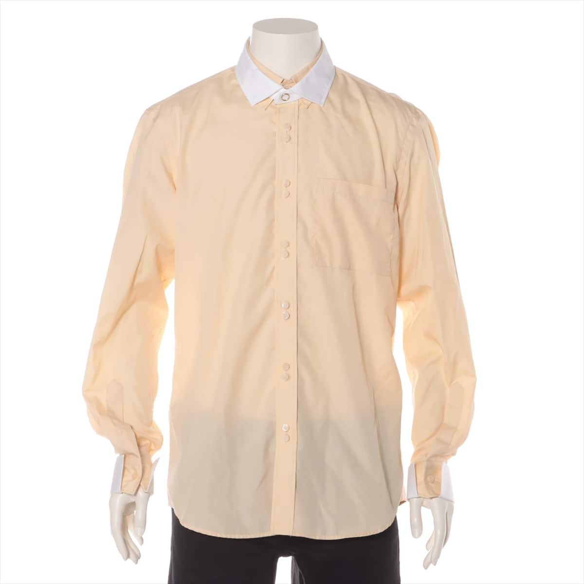 Burberry Tissi period Cotton Shirt 39 Men's Yellow