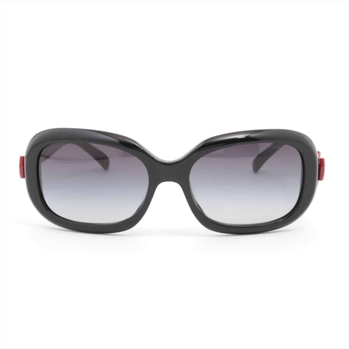 Chanel 5170-A Ribbon Sunglasses Plastic Black