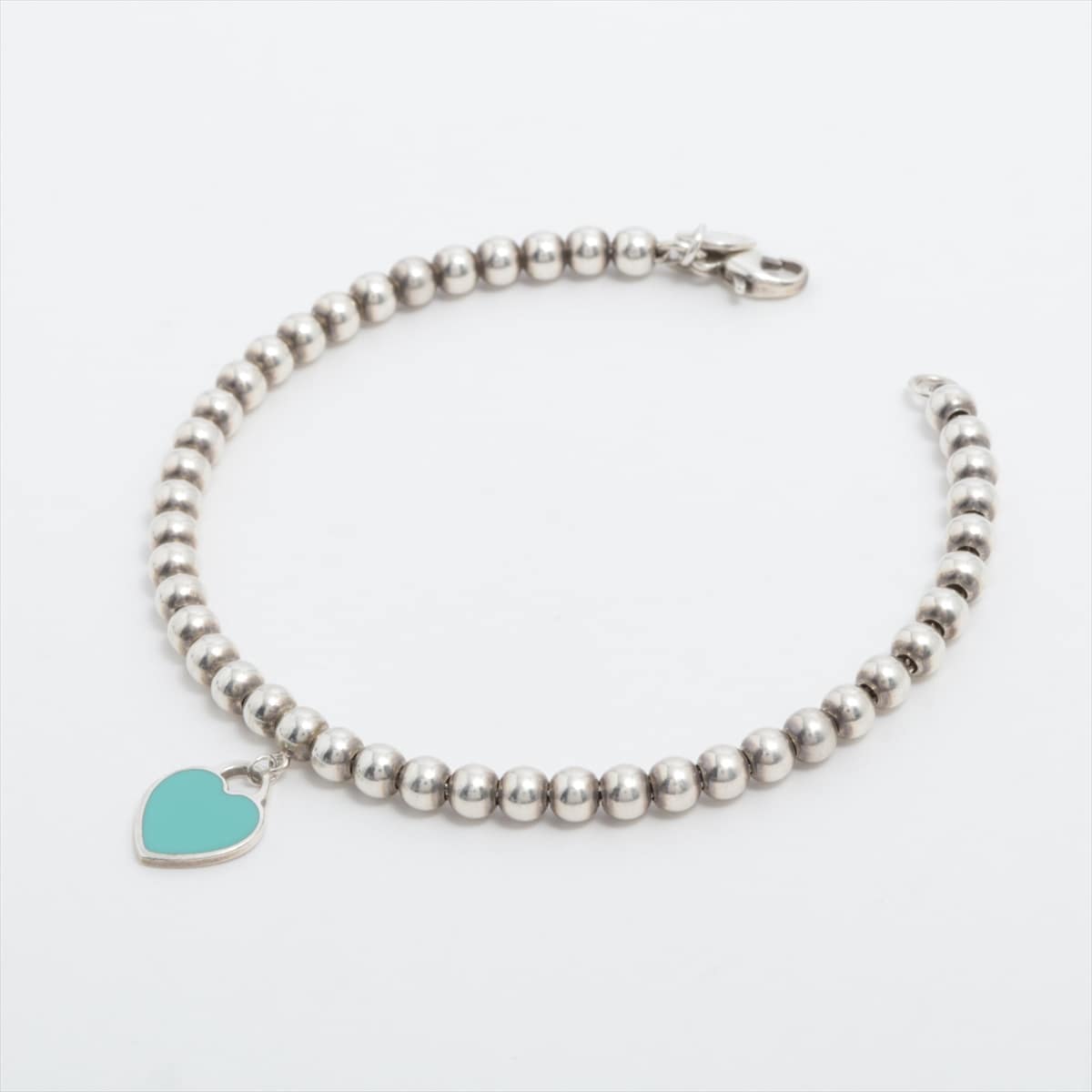 Tiffany Return To Tiffany Heart Tag Bracelet 925 5.6g Silver