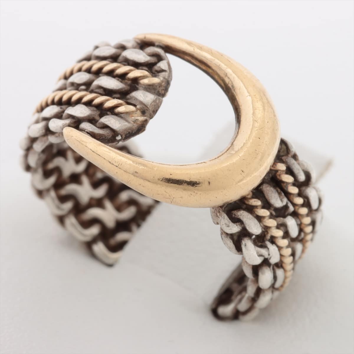 Hermès Vintage ～60's rings 925×18K 6.6g Silver