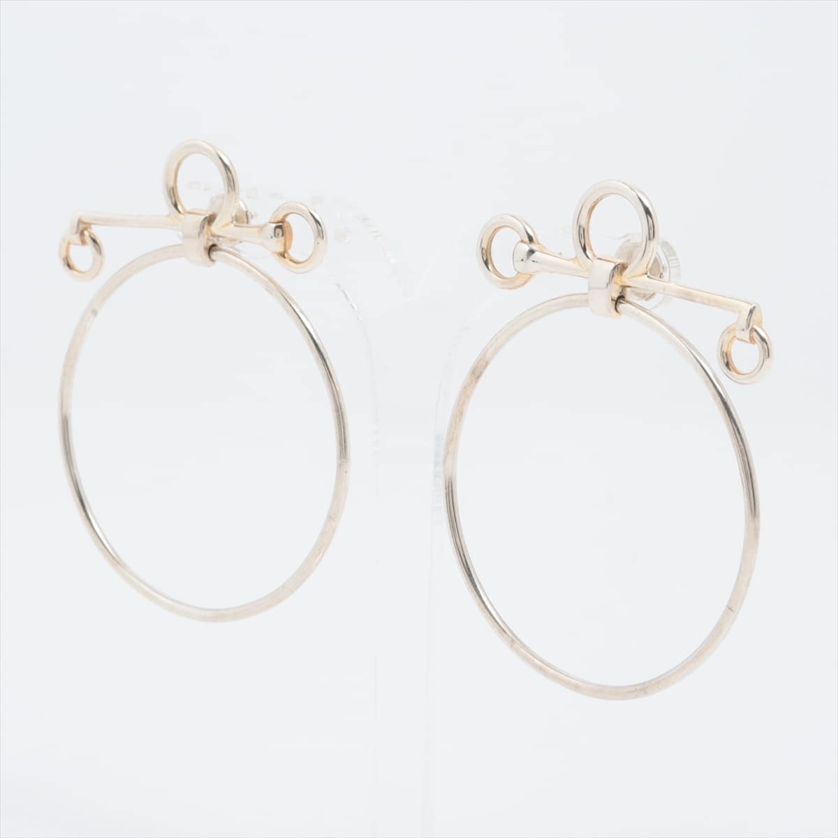 Hermès Loop Medium Piercing jewelry (for both ears) 925 15.4g Silver