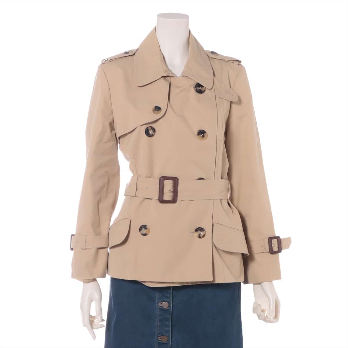 Christian Dior Cotton coats 42 Ladies' Beige