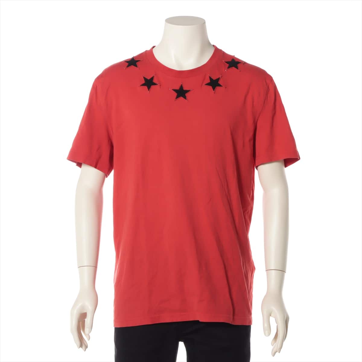 Givenchy Cotton T-shirt XL Men's Red  BM70303Y03