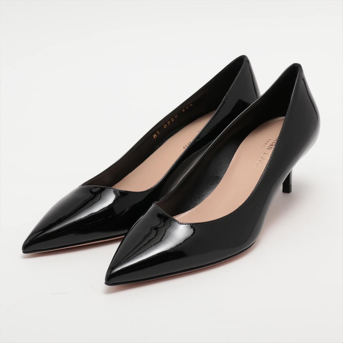 Christian Dior Patent leather Pumps 36 1/2D Ladies' Black Pointed toe