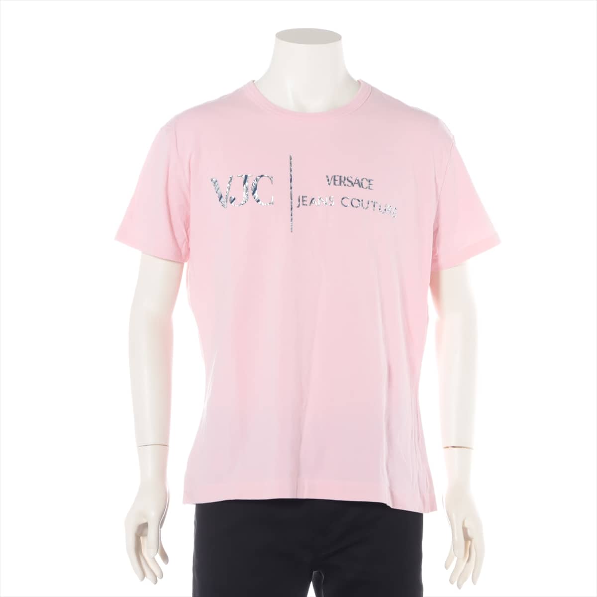 Versace Jeans Couture Cotton T-shirt XXXL Men's Pink