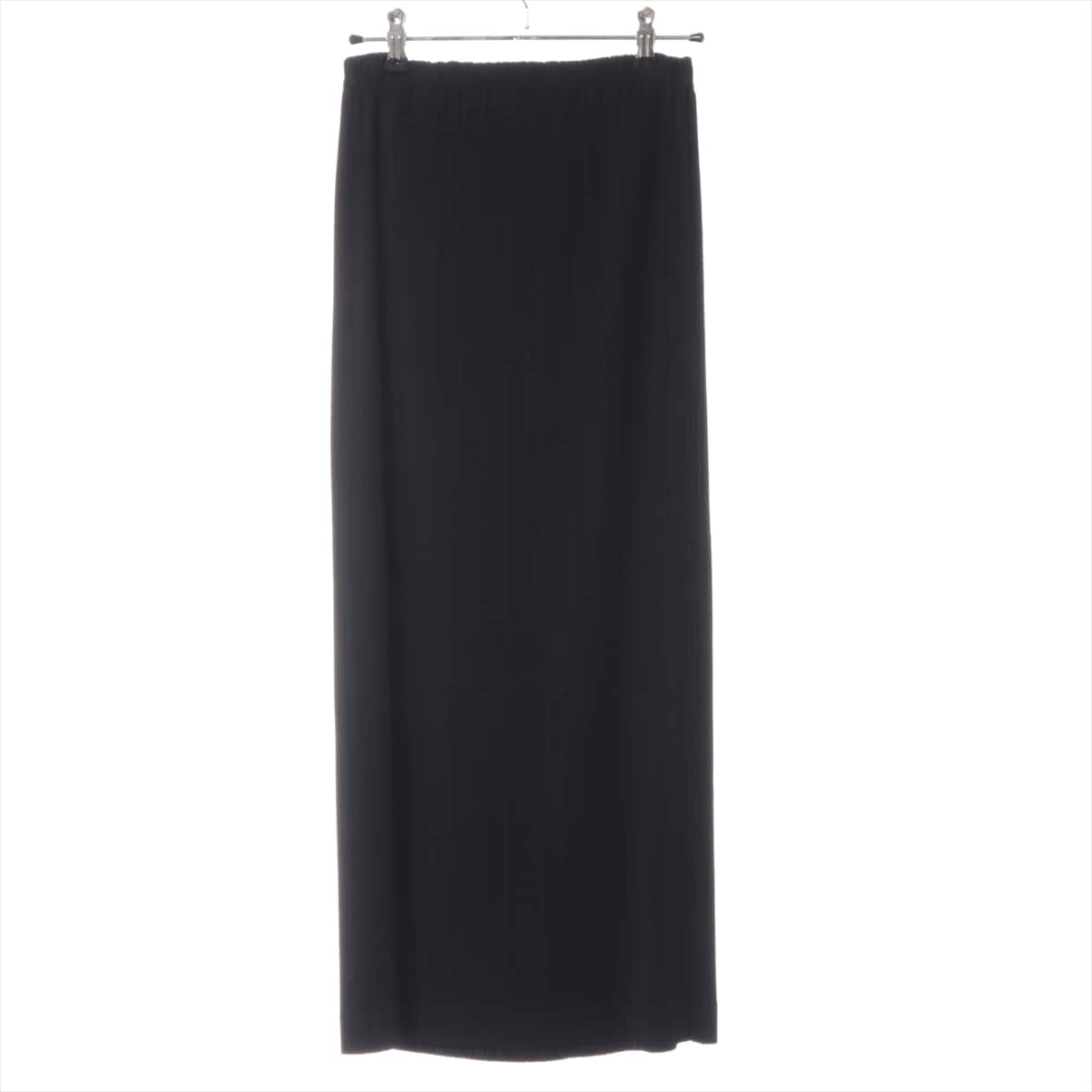ISSEY MIYAKE Polyester Skirt L Ladies' Black  IM63-FG934