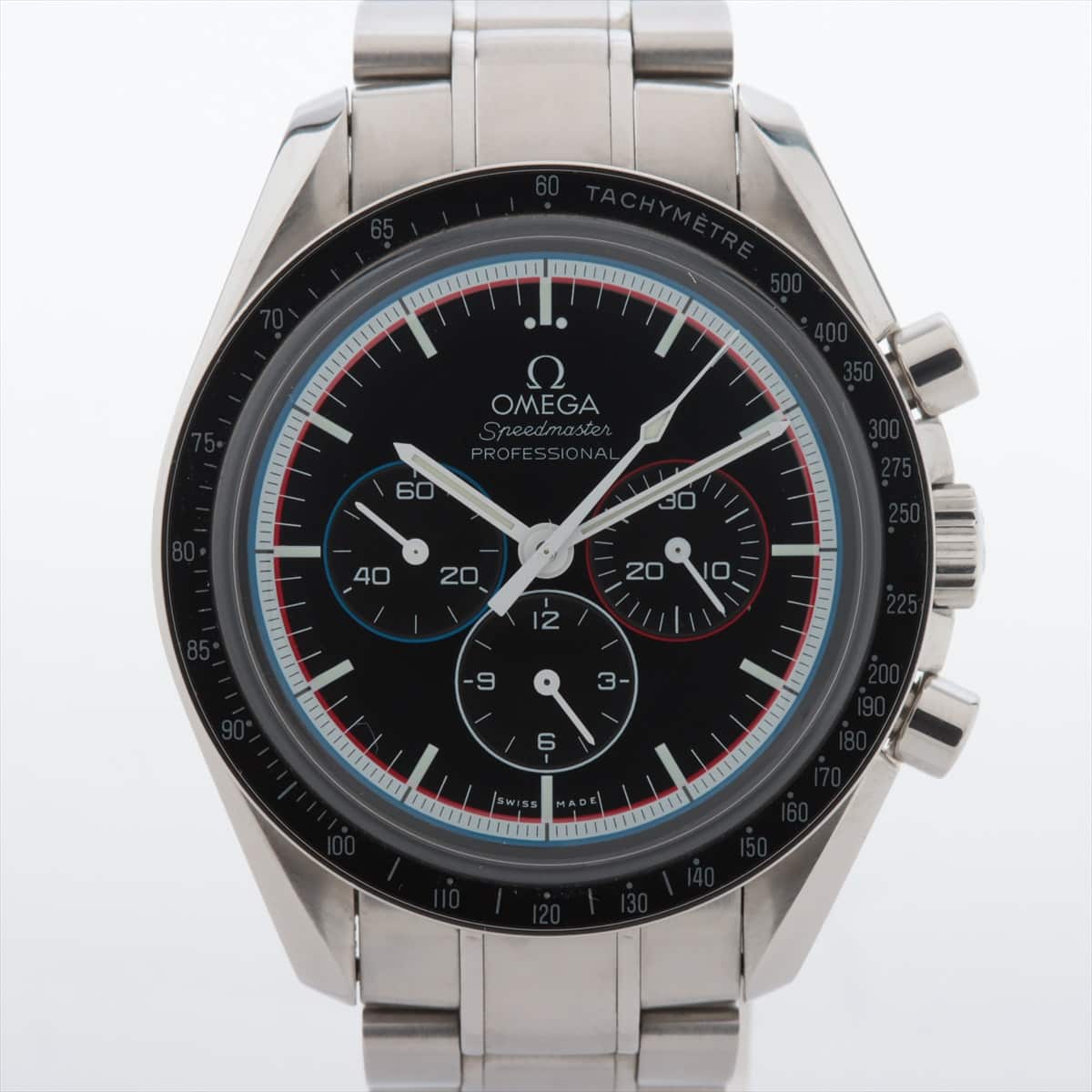 Omega Speedmaster Moonwatch Professional Apollo 15 40th 311.30.42.30.01.003 SS Stem-winder Black-Face Extra Link 4