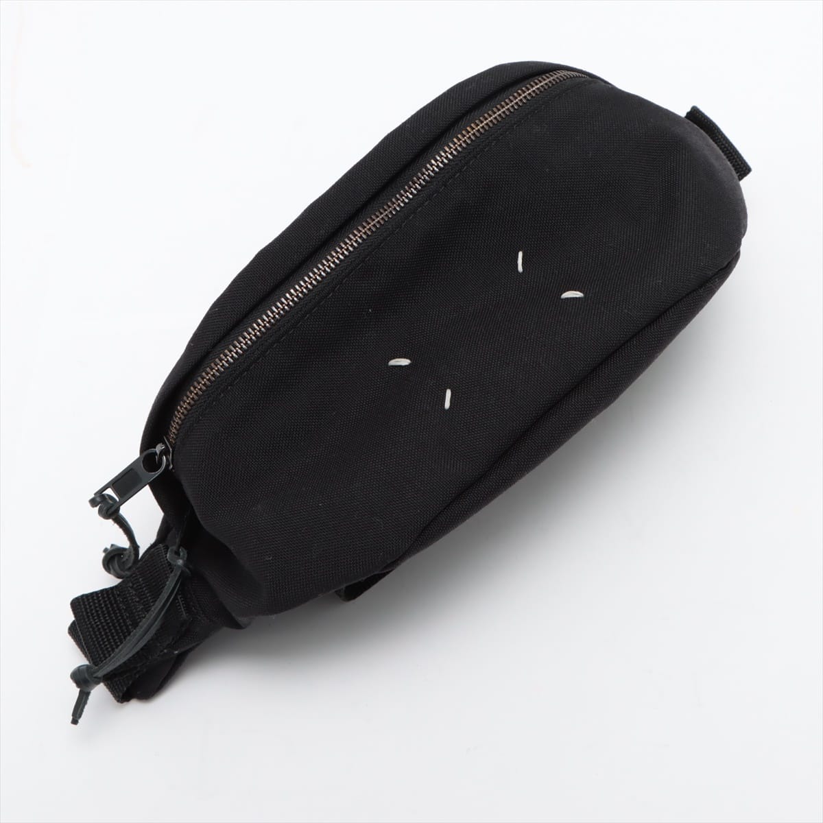 Maison Margiela canvas Sling backpack Black