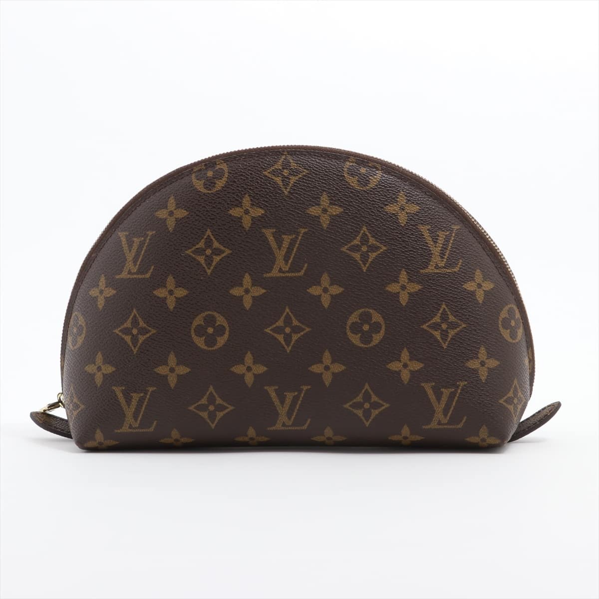 Louis Vuitton Monogram Toulouse Demilonde M47520 Brown Pouch There is bottom damage.There is a zipper peeling.