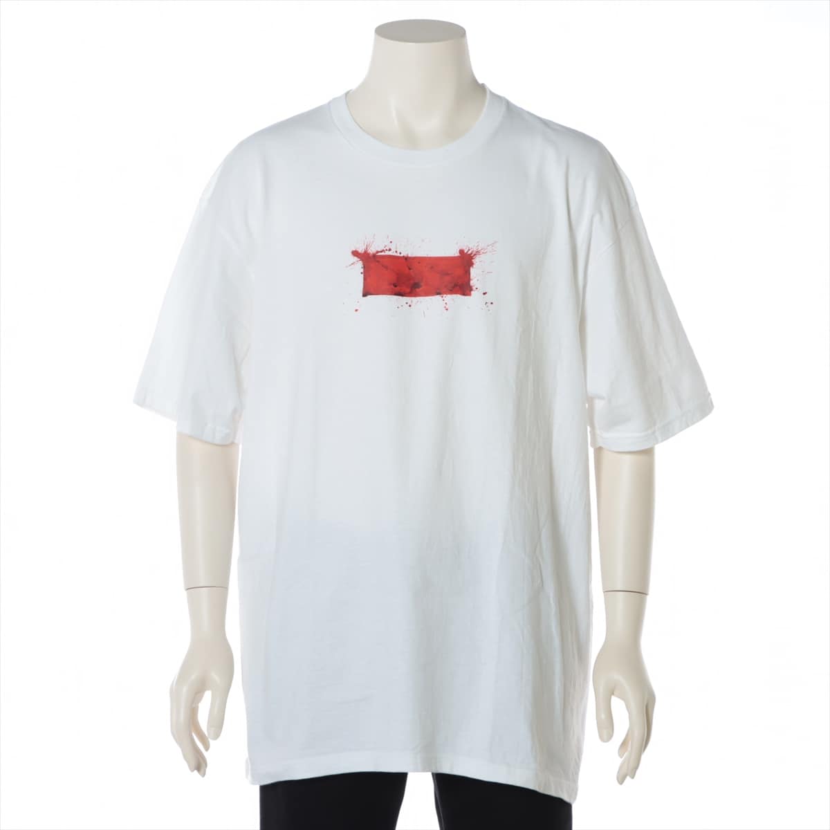 Supreme 22SS Cotton T-shirt XL Men's White  RALPH STEADMAN BOX LOGO TEE