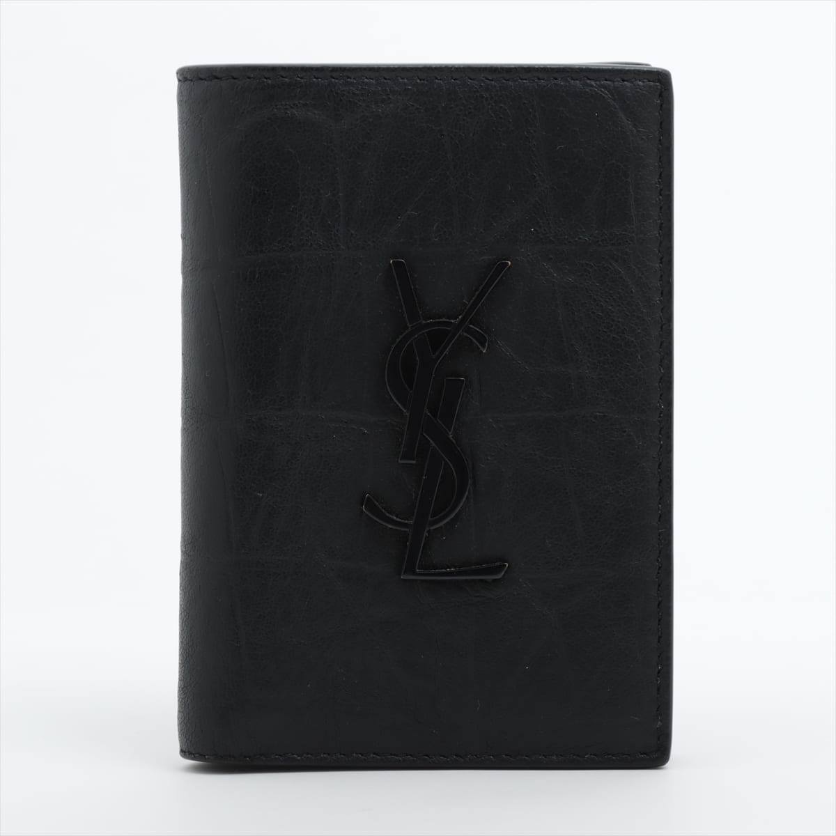 Saint Laurent Leather Wallet Black
