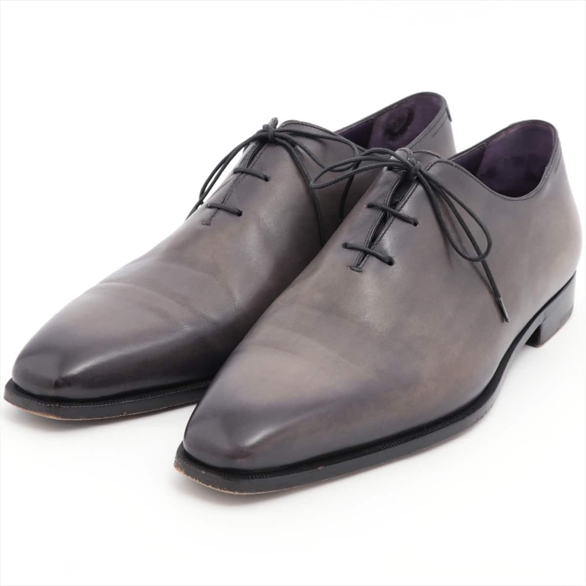 Berluti Alessandro Leather Dress shoes 9 Men's Grey With genuine shoe tree