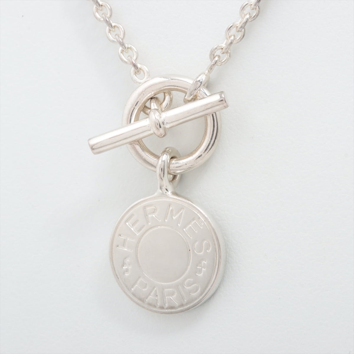 Hermès Serie Necklace 925 10.5g Silver
