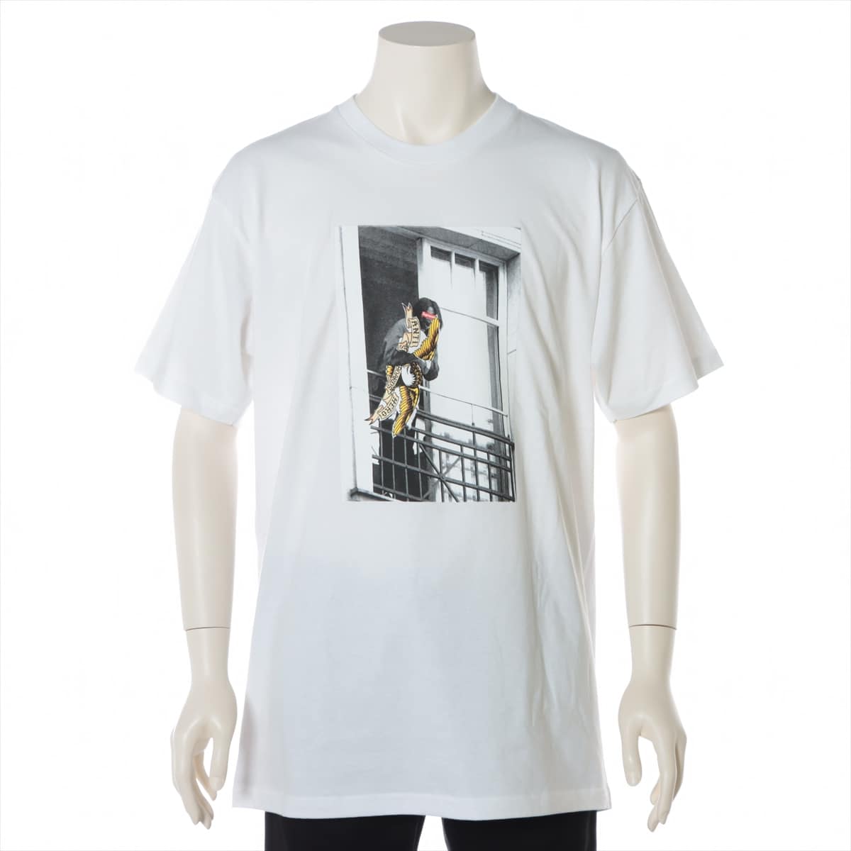 Supreme x Antai Hero 20AW Cotton T-shirt L Men's White  Balcony Tee