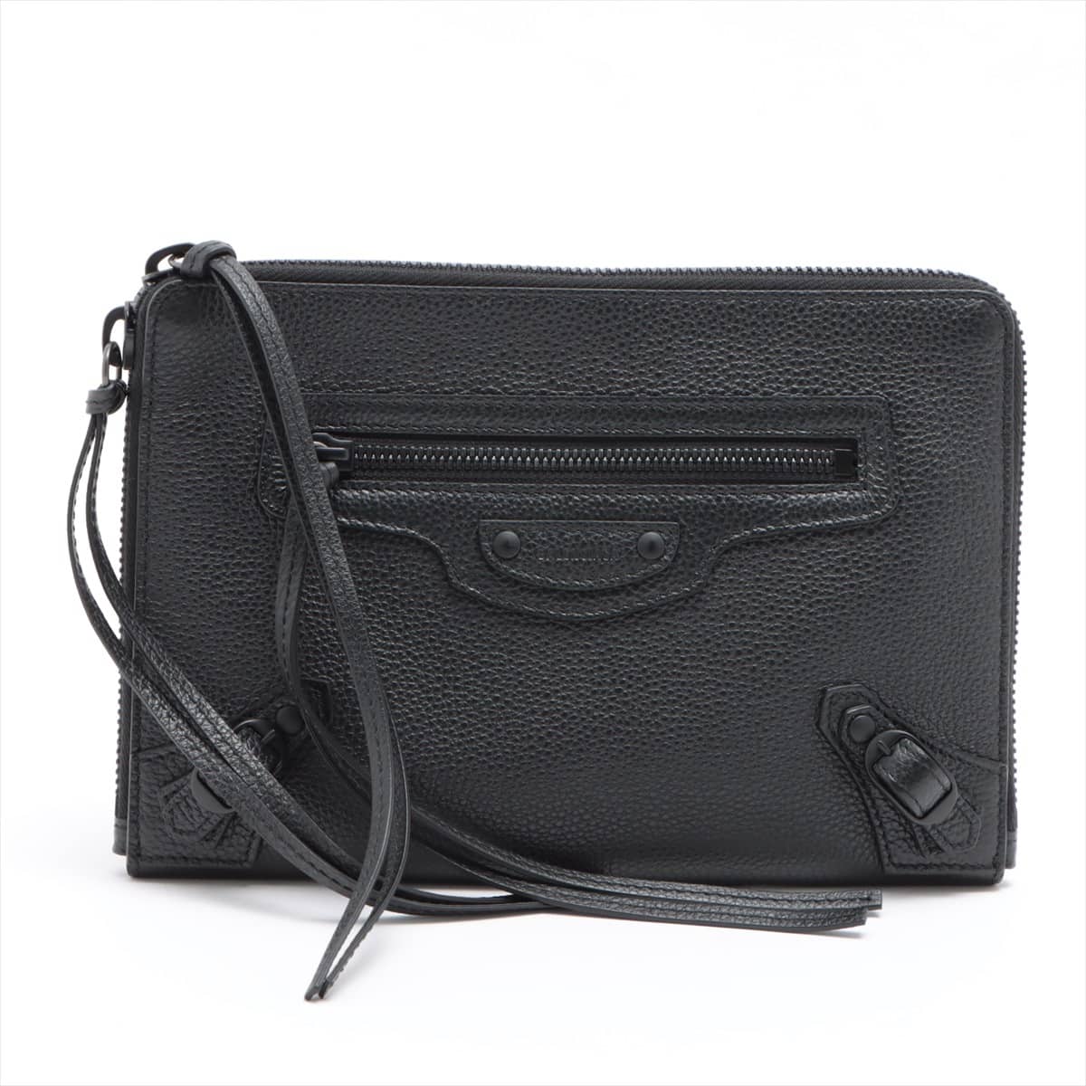 Balenciaga Neo-classics City Leather Shoulder bag Black 644482