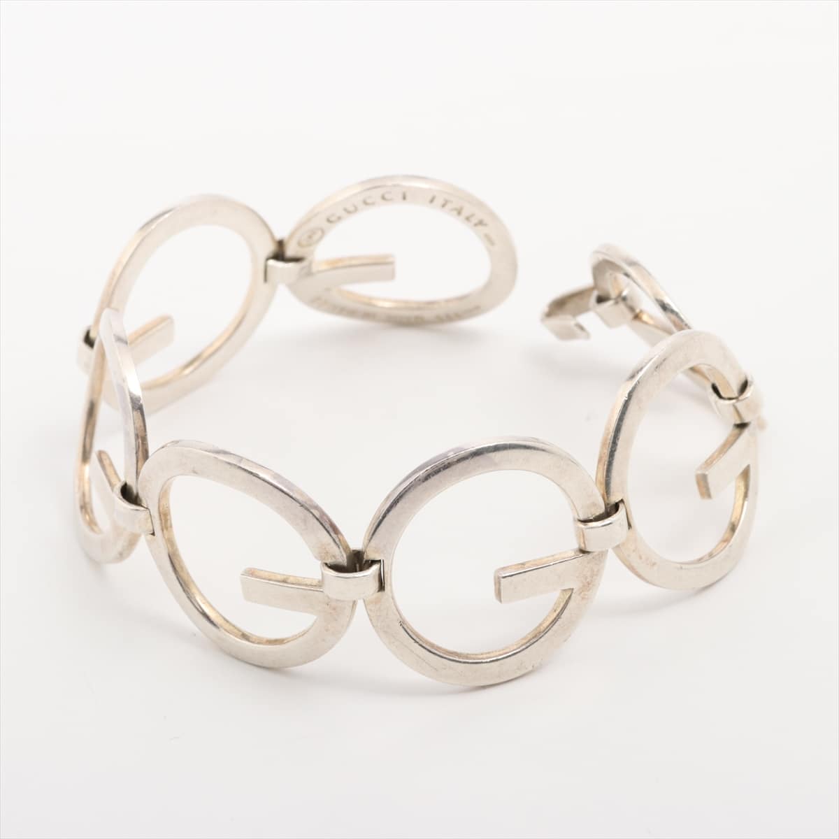 Gucci Old Gucci Bracelet 925 34.2g Silver Made in Mexico