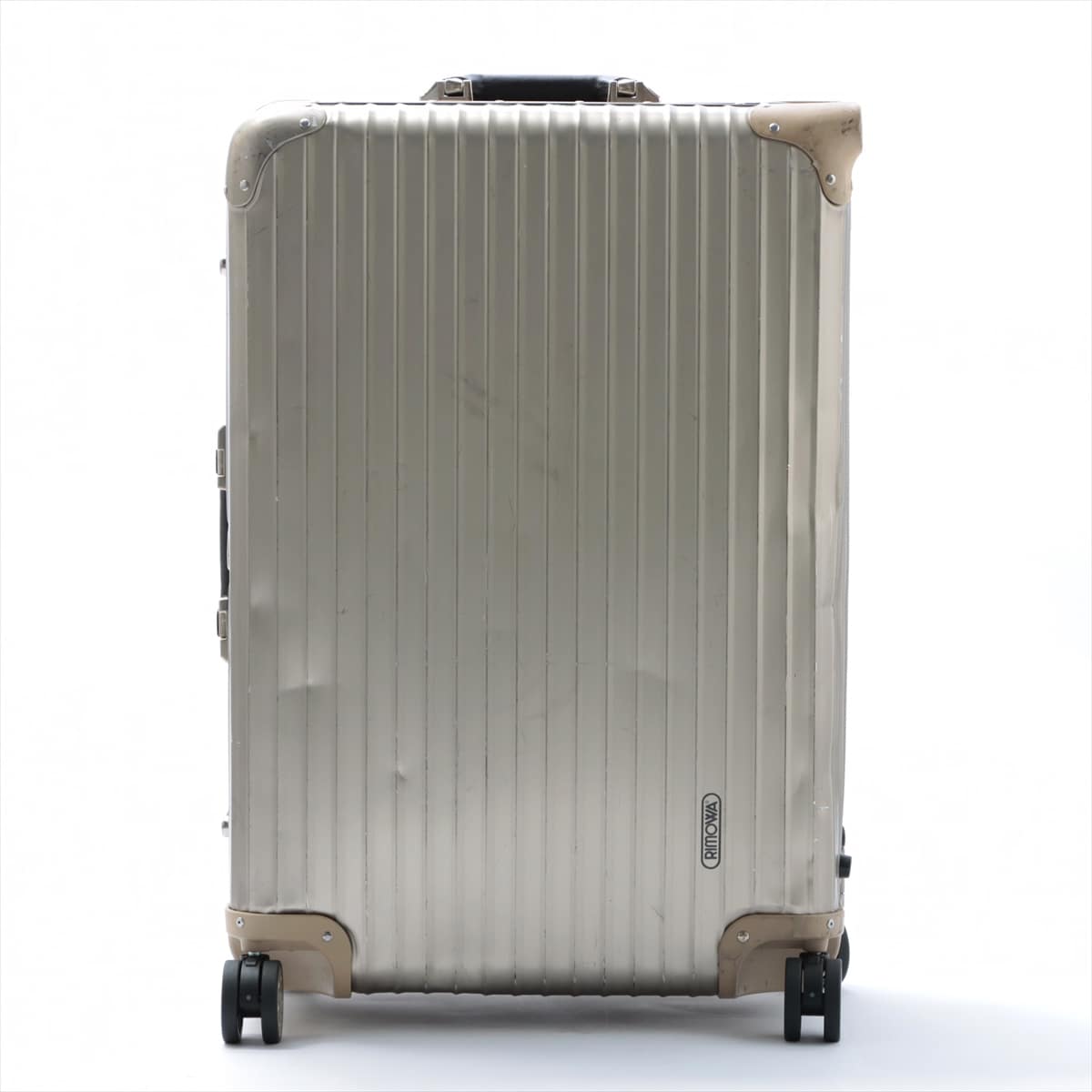 Rimowa Topaz Aluminum Carry case Gold 9457010600140 PIN:000