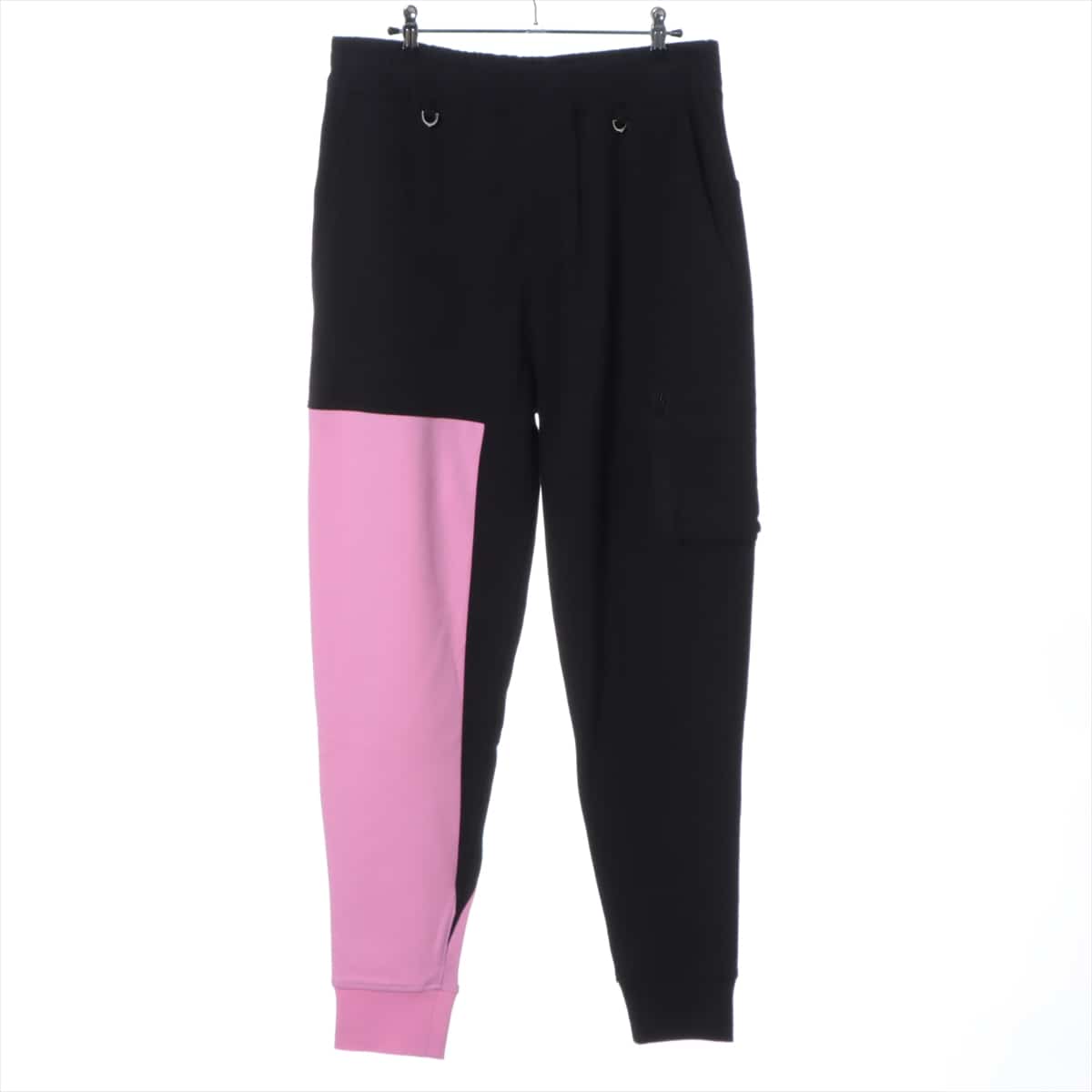 Mastermind Japan×Alpha Cotton & Polyester Sweatpants M Men's Black x pink