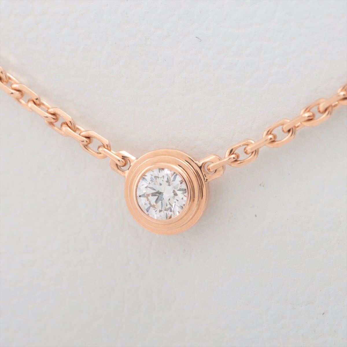 Cartier Damenuhr XS diamond Necklace 750(PG) 2.2g